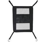 Car Net Organizer Between Seats for Suzuki Vitara (LY 2015-2025 2026), Elastic Mesh Storage Bag, Pet Barrier Dog Backseat Guard, Handbag Holder Purse Pocket,B