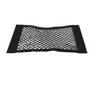 Car Nets Auto Organizer Double-deck Elastic String Net Magic Sticker Pocket Bag Car Rear Seat Storage Bag Trunk Mesh Car Trunk Organizer Bungee Cargo Net(60 x 25cm)