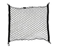 Car Nets Auto Organizer Seat Back Bag Car Back Rear Mesh Trunk Seat Elastic String Net Magic Sticker Universal Storage Bag Pocket Cage Safety Net Cargo Net(S 70X70cm)