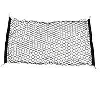 Car Nets Auto Organizer Seat Back Bag Car Back Rear Mesh Trunk Seat Elastic String Net Magic Sticker Universal Storage Bag Pocket Cage Car Cargo Net(S 110X60cm)