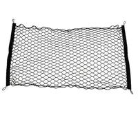 Car Nets Auto Organizer Seat Back Bag Car Back Rear Mesh Trunk Seat Elastic String Net Magic Sticker Universal Storage Bag Pocket Cage Car Cargo Net(S 110X60cm)