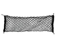 Car Nets Auto Organizer Seat Back Bag Car Back Rear Mesh Trunk Seat Elastic String Net Magic Sticker Universal Storage Bag Pocket Cage Car Cargo Net(D 110X40cm)