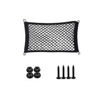 Car Nets Car Back Rear Trunk Storage Net Car-Net Pocket Storage Stretchable Mesh Pocket Net Wall Sticker Organizer Pouch Bag Car Cargo Net(25x35CM A)
