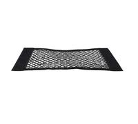 Car Nets Car Seat Back Organizer Trunk Net Mesh Pocket Elastic String Net Magic Sticker Universal Portable Storage Bag Car Accessories Bungee Cargo Net(80 * 25cm)