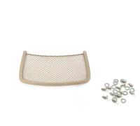 Car Nets For Mercedes For Benz ML GL GLS GLE Class W166 W164 W251 Car Seat Back Storage Bag Mesh Bags Multi Function Net Bag Net Pocket Cargo Net Car Storage Net(Dark Beige)
