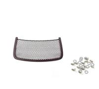 Car Nets For Mercedes For Benz ML GL GLS GLE Class W166 W164 W251 Car Seat Back Storage Bag Mesh Bags Multi Function Net Bag Net Pocket Cargo Net Car Storage Net(Brown)