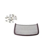 Car Nets For Mercedes For Benz ML GL GLS GLE R Class W164 W166 W251 Car Front Seat Backrest Storage Pocket Pack Cover 1669100003 Car Mesh Cargo Net(Brown)