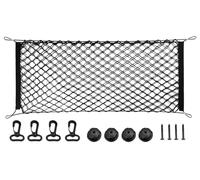 Car Nets For Skoda For Octavia A5 A7 For Kodiaq For Rapid For Fabia 1 2 Car Trunk Luggage Storage Cargo Organiser Nylon Elastic Mesh Net Car Cargo Net(90x40cm)