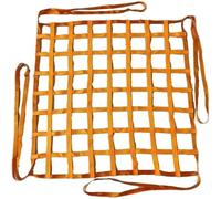 Car Nets Terminal Bulk Cargo Loading And Unloading Cargo Lifting Net Goods Transfer Hoisting Net Marine Mesh Flat Sling Fall Protection Storage Nets(1.5X1.5m WL0.3T)