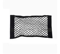 Car Nets Universal Car Trunk Organizer Black Elastic Mesh Magic Stickers Storage Bags Rear Seat Back Net Pocket Auto Accessories Bungee Cargo Net(25cm x 60cm)