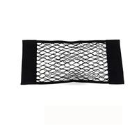 Car Nets Universal Car Trunk Organizer Black Elastic Mesh Magic Stickers Storage Bags Rear Seat Back Net Pocket Auto Accessories Bungee Cargo Net(25cm x 40cm)