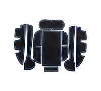 Car Non-slip Gate Slot Pad Interior Door Cup Mats For Toyota For Camry 2012 2013 2014 2015 CFCKHPTHAZ(3)