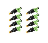 car Nozzles Set of 8 0280150558 42lbs Green Racing Fuel Injector 440CC EV1 Turbo 42lb/hr