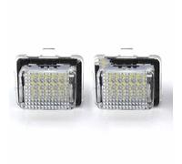 Car Number Plate Light Licence Car Flashing Error Free LED Number License Plate Light Kit For W204 W212 C207 C216 W221 Car License Plate Lights Number License Plate Light Lamp(Pair)