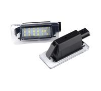 Car Number Plate Lights For Dacia For Duster 2018 2019 2020 2021 2022 2023 2024 2025 2Pcs Car LED License Number Plate Tag Light Lamp Car License Plate Lights Lamp