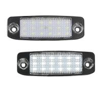 Car Number Plate Lights For Hyundai For Tucson For I40 For Sonata LED License Number Plate Light Xenon White Car Tail Lamp Rear Car License Plate Lights Lamp
