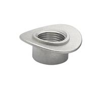 car O2 Sensor M18 X 1.5 Wideband Air Fuel Ratio Gauge Oxygen Sensor Weld-in Saddle Bung Mounts O2 To Exhaust Pipe