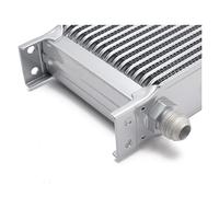 Car Oil Cooler 16 Rows Engine Transmission Racing Sliver Aluminum Powder Coated Oil Cooler British Type Coolers An10 An8 Ep-Oc000016