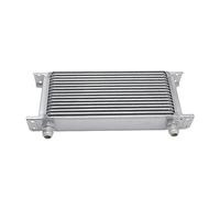 Car Oil Cooler 16 Rows Engine Transmission Racing Sliver Aluminum Powder Coated Oil Cooler British Type Coolers An10 An8 Ep-Oc000016
