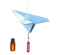 Car Oil Diffuser, Automobile Oil Amorists | Paper Airplane Shape Oil Hermense Hanging,Creative Decoration, Car Interior Accessories for Retrovis Mirror