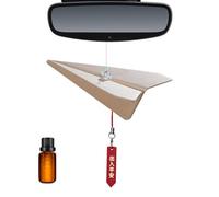 Car Oil Frosting, Car Aroma Diffuser - Paper Airplane Shape Car Oil Sibling Hanging - Creative Decoration, Car Interior Accessories for Car