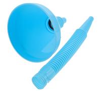 Car Oil Funnel with Filter, Wide Mouth Plastic Funnel for Fueling