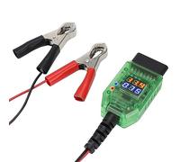 Car On-Board Diagnostics Tester,12 V Car On-Board Diagnostics Tester Automotive Battery Replacement Tool Car Computers ECU Memory Saver Battery Leakage Detection Tool