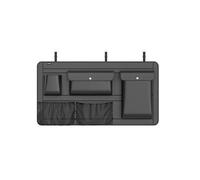 Car Organiser Adjustable Car Storage Box Backseat 5 Bag Trunk Organizer Multi-use PU Leather Car Seat Back Organizers With Bag Car Seat Organiser