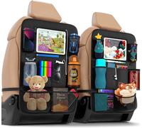 Car Organiser,Car Seat Organiser for Kids 2Pcs, Backseat Protector with 10" Ipad