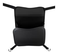 Car Organizer Between Seats - Compact 24 x 17 x 31 cm, PU Leather Storage Bag with Multiple Compartments for Coin Purses for Keys, Snacks and Phone | Travel Organizer For The E