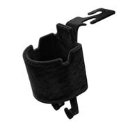 Car Organizer Flocked Space-Saving Stable Headrest Tray | Cup Holder Car Headrest Organizer for Sedan SUV Truck Snacks Drinks Cell Phone Keys black
