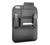 Car Organizer Seattre - Storage Sag Backration, Leather Protection | Drink Owners, Utensil Compartments, Treadband Mat For Toddler, Travel