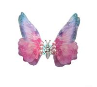 Car Ornament in Butterfly Shape with Colorful Pearl for Dashboard and Air Vent Decoration Enhancing Vehicle Interior Appeal (A)