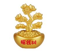 Car Ornaments for Dashboard, Solar-Powered Shaking Money Tree Design, Car Decorations Interior, for Pickup Automotive Trailer RV Truck Sedan