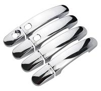 Car Outer Door Handle Covers Trim For Ford For Focus 2 3 4 MK2 MK3 MK4 For Kuga For Escape Chrome Car Door Handle Protection Cover Doors Trim Accessories(Smart Style)