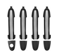 Car Outer Door Handle For Hyundai For Santa Fe 2007 2008 2009 2010 2001 2012 Front Rear Left Right Outside Door Handles Chrome 83661-2B000 836612B000 Exterior Door Handle(Grey)