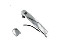 Car Outer Door Handle for Infiniti for Fx35 2003 2004 2005 2006 2007 2008 for Fx45 for G35 Door Outer Handle Chrome with for Smart Entry Button(Type 2 no Hole)