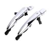 Car Outer Door Handle for Nissan for Murano LE 2009-2014 2pcs Car Front Chrome Exterior Door Handles Silver ABS 826469N00A 806469N00A