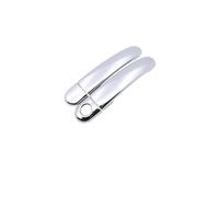 Car Outer Door Handle for VW for GOL for Voyage for Saveiro 2009~2023 MK3 5U Car Door Handles Exterior Scratch Protective Decor Cover Car Side Exterior Door Handle(Handle 1 Keyhole A)