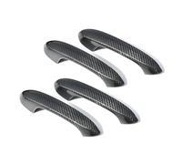 Car Outer Door Handle Protective Shell Compatible for 5 Series G30 M5 Accessories 100% Real Carbon Fiber Auto Outer Door Handle Cover(4 Doors)