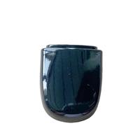 Car Outer Handle Exterior Driver Side Door Handle Cover LHD For VW For Jetta 6 A6 GLI For Tiguan 1 5N Rline For Beetle A5 For S&koda For Yeti 2014-2019 5N1837879DGRU Exterior Door Handles(Dark Black)