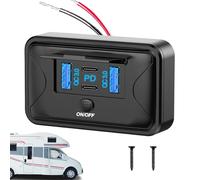 Car Outlet Adapter | Fast Charger Socket Power - Rapid Charging Socket Gadgets Devices for Auto Trucks Buses Mobile Outlet