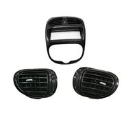 Car Outlet Air Vent Car air conditioning vents Fit Central Air Outlet Vent (Left and Right) For Peugeot 206(1 Set Carbon Pattern)