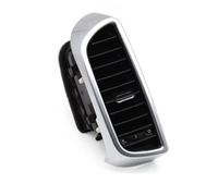 Car Outlet Grille Assembly Compatible With Porsche For Cayenne 7P5 7P5819727E Car Front Middle Central Air Conditioner AC Vent Grille Outlet Complete Assembly(Silver Central-L)