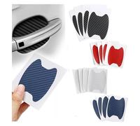 Car Outside Door Handle Cover for C1 2 3 4 5 6 7 8 for Berlingo for Cactus for Picasso for C-Elysee for Vts for Aircross Car Door Handle Protective Sticker(Silver)