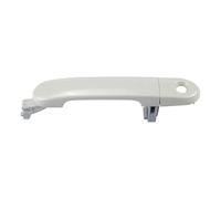 Car Outside Exterior Outer Door Handle for Nissan for Versa 2007 2008 2009-2012 for Tiida 2007-2011 1Pc Car Exterior Door Handle Front Left 82640EL12A 82641EL12A(White)