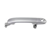 Car Outside Exterior Outer Door Handle for Nissan for Versa 2007 2008 2009-2012 for Tiida 2007-2011 1Pc Car Exterior Door Handle Front Left 82640EL12A 82641EL12A(Silver)