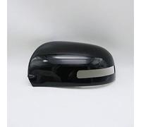 Car Outside Rearview Mirror Shell Cap House Wing Door Side Mirror Cover Lid Fit For Mitsubishi ASX 2013 2014 2015 2016 2017 2018,black Left Side