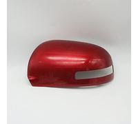 Car Outside Rearview Mirror Shell Cap House Wing Door Side Mirror Cover Lid Fit For Mitsubishi ASX 2013 2014 2015 2016 2017 2018,red Left Side