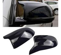 Car Outside Reverse Mirror Cover Cap for BMW X3 F25 X6 F26 2014-2018, Wing Door Side Mirrors Housing Shell Replacement Mirror Protectors Guards Covers